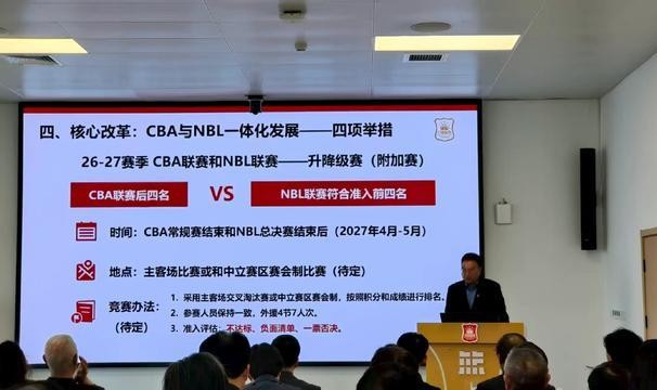 九游官网-不许摆烂！记者：CBA下赛季将开始试运行升降级附加赛政策